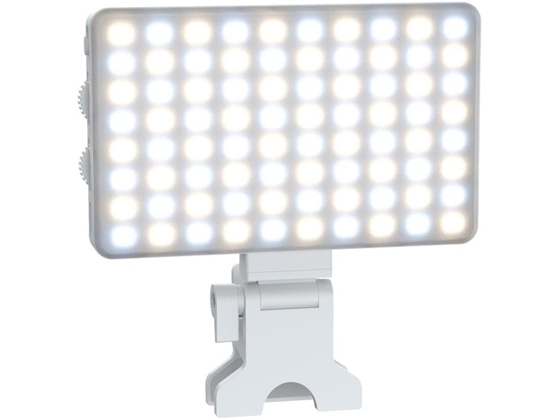 Mini Luz Para Teléfono Móvil Con Clip, Luz Led Ajustable Para Selfies, 80 Hz, 2500 K-9000 K, Funciona Con Batería B