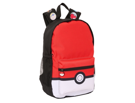 Mochila Escolar POKÉMON Negro Rojo 28 x 40 x 12 cm