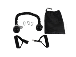 Cuerda Para Ejercicios De Tríceps Con Cable Y Gancho Para Accesorio De Tracción De Cortapelos De Gimnasio.