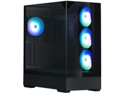 Caja semitorre ATX Zalman P40 Prism Plus sin fuente de alimentación, color negro