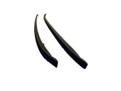 Barras de techo negras para Volvo V60 II KPL 31448858 31448859