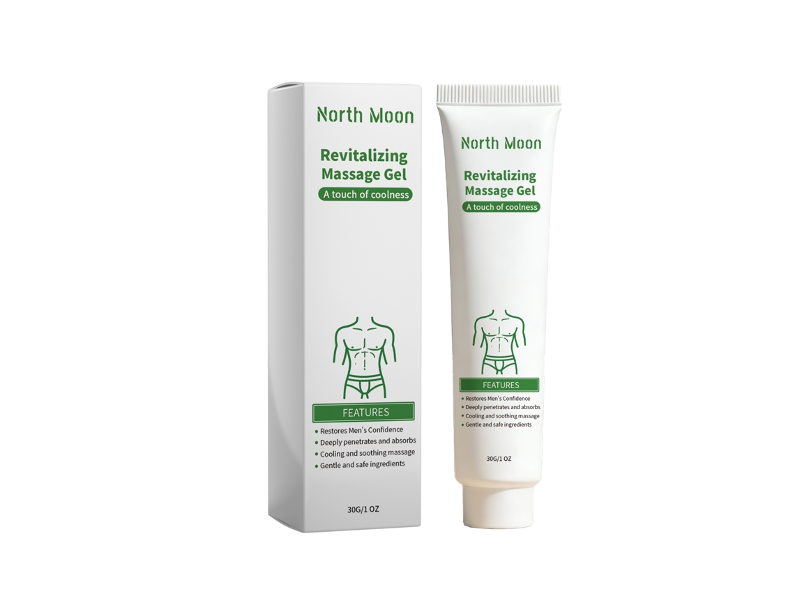Gel de cuidado masculino North Moon: hidrata y refresca.