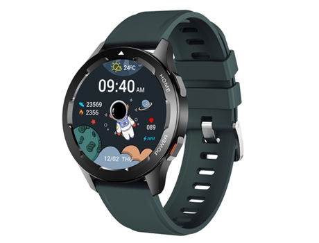 Fw05 Sports Smartwatch Control de Acceso Llamadas Bluetooth Medición de Temperatura Verde VEANXIN