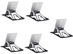 Soporte Plegable Y Ajustable De 5 Piezas Para Teléfono, Ideal Para Escritorio, Cómodo Y Portátil Para Ver Tu Smartphone.