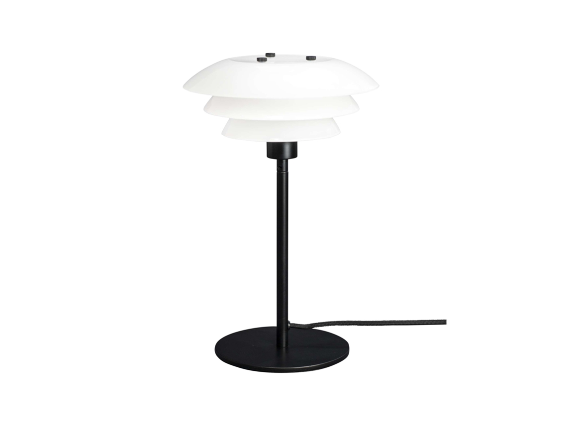 Lámpara de mesa DL20 opalina/negra DYBERG LARSEN