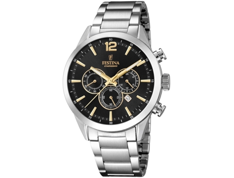 Reloj FESTINA Hombre (Acero Inoxidable - Plateado)