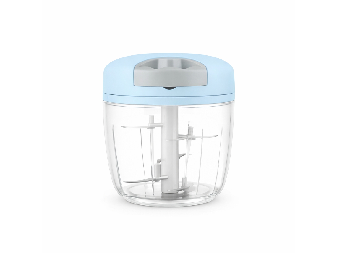 Picadora de ingredientes manual Andowl Q-js360 azul (500 ml)