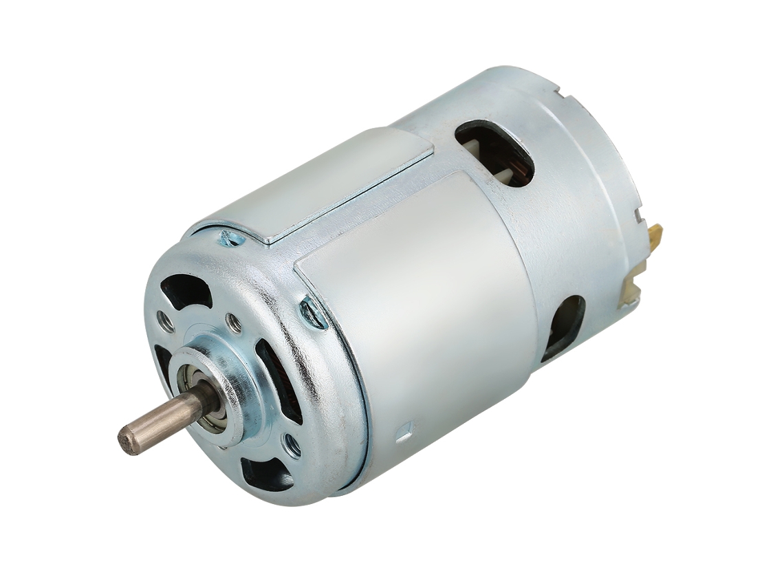 Mini Motor De Cc De Alta Velocidad De 12v-24v Con Eje De 5 Mm Para Herramientas Eléctricas.