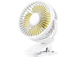 Ventilador De Escritorio Usb Ventilador Clip Ultra Silencioso Mini Portátil Refrigeración Con Viento Fuerte Y