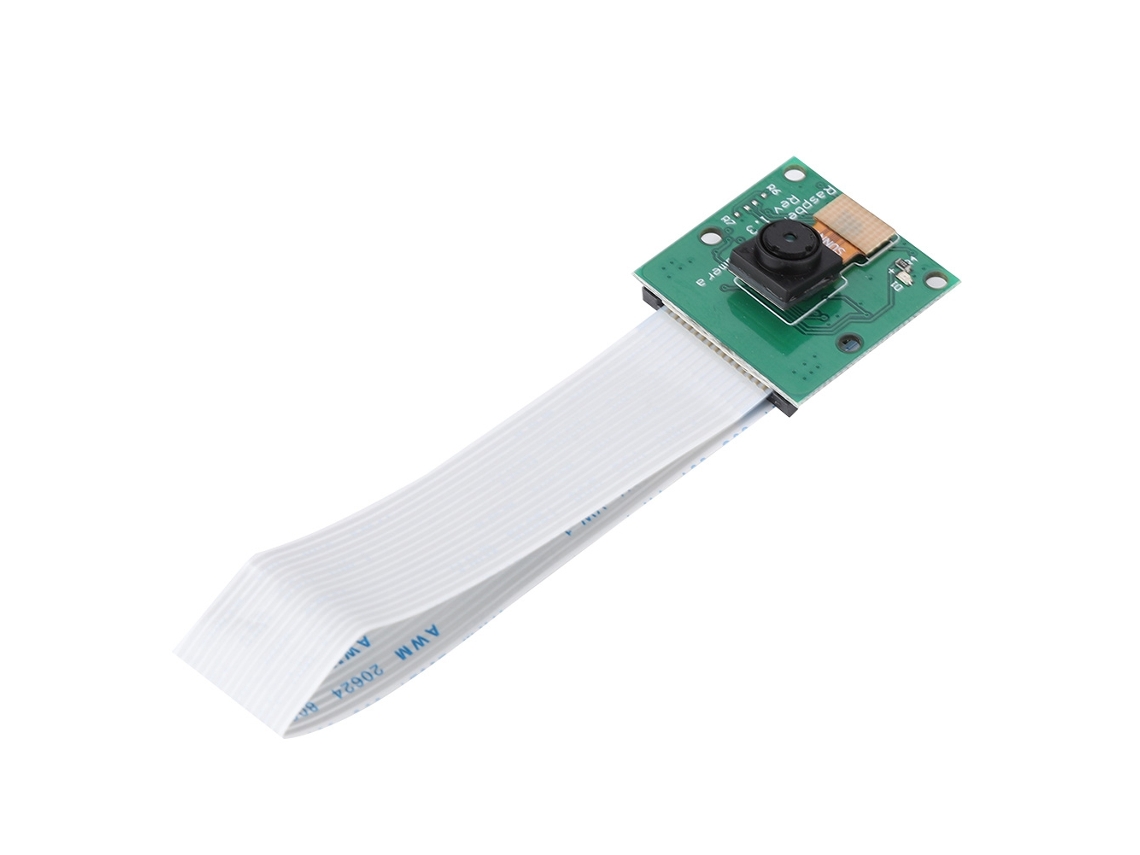 Módulo De Câmera Web 5mp Para Raspberry Pi 3b+/2b, Sensor Ov5647, Resolução 2592x1944, Vídeo 90fps Vga