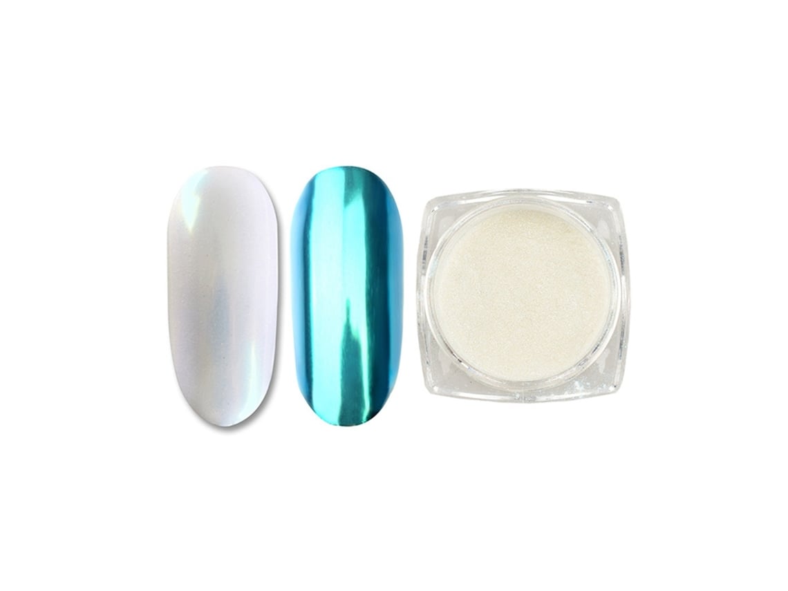 Pó Rebe-Pigment para Decoração de Unhas, Pó Camaleão, Pó Glitter Espelhado E6