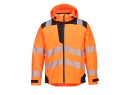 Impermeable exterior transpirable extremo PW3 naranja y negro / GG