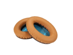 Cubre Almohadillas De Oreja De Memoria De Cuero De Proteína De Reemplazo Para Auriculares Bose Quietcomfort 25 15 Qc2 Qc15 Ae2