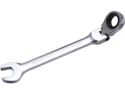 Llave De Carraca De Doble Cabezal Ajustable De 180 Grados Con Giratorio De Vanadio. Herramienta Para