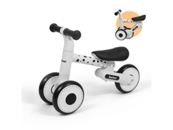 Bicicleta de equilibrio Azura Baninni negra y blanca
