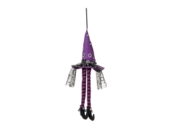 Sombrero De Bruja Luminoso Con Patas Largas Para Decoración De Halloween En Interiores Y Exteriores.