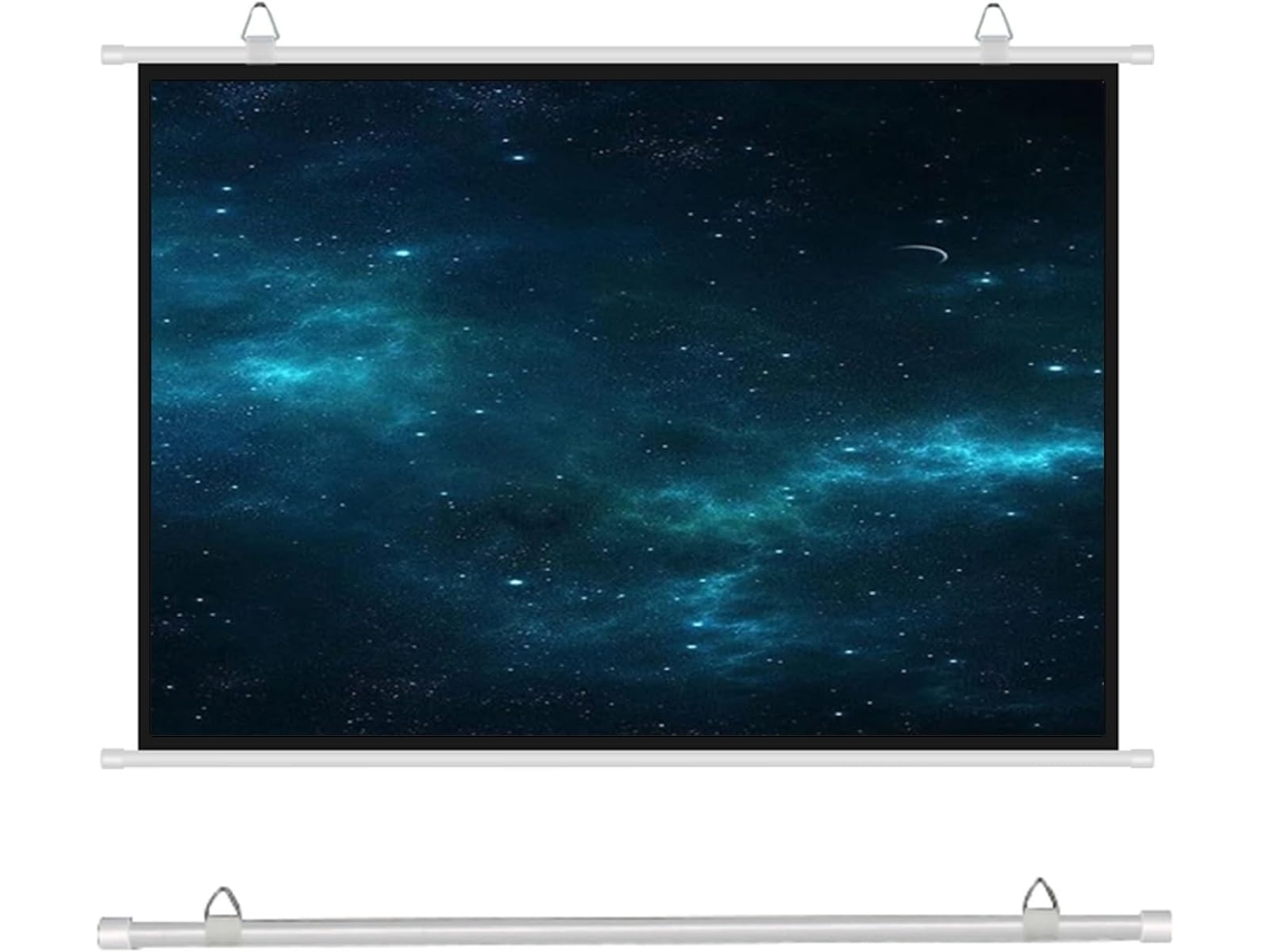 Pantalla De Proyección Para Tv Y Cine En Casa 16:9/4:3 De 30, 40, 50, 60 Y 72 Pulgadas, Pantalla De Proyección