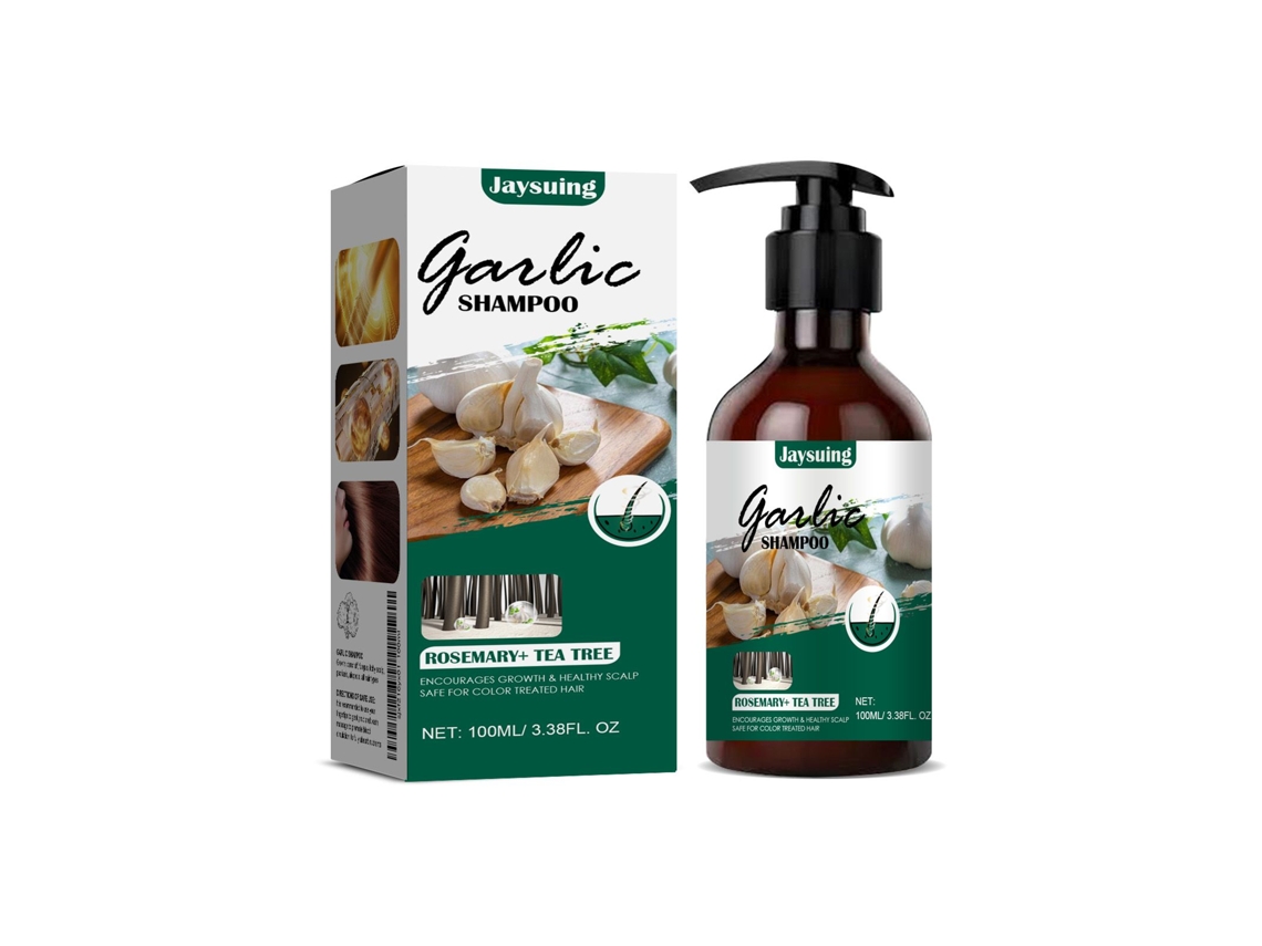Champú de ajo para un cabello sano y fuerte