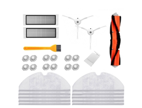 Accesorios para Xiaomi Roborock S50 S51 S5 S6, piezas de aspiradora Xiaomi, filtro Hepa, paños de fregona, cepillo principal, Cepillo Lateral