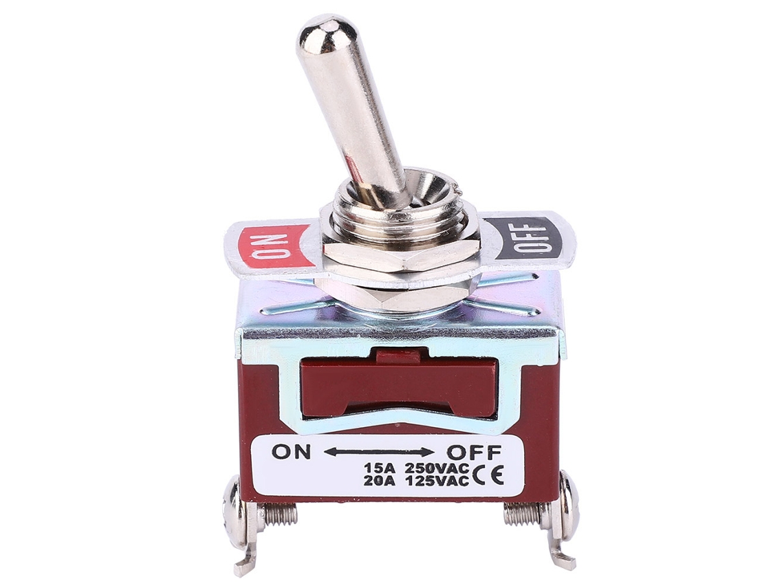 5 Interruptores De Palanca Unipolares Impermeables De 2 Posiciones On/off T701a