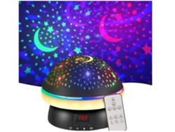 Juguetes para niñas de 3 a 8 años, temporizador de rotación, proyector de luz nocturna de estrellas, luces parpadeantes para niños de 2 a 9 años BISBISOUS