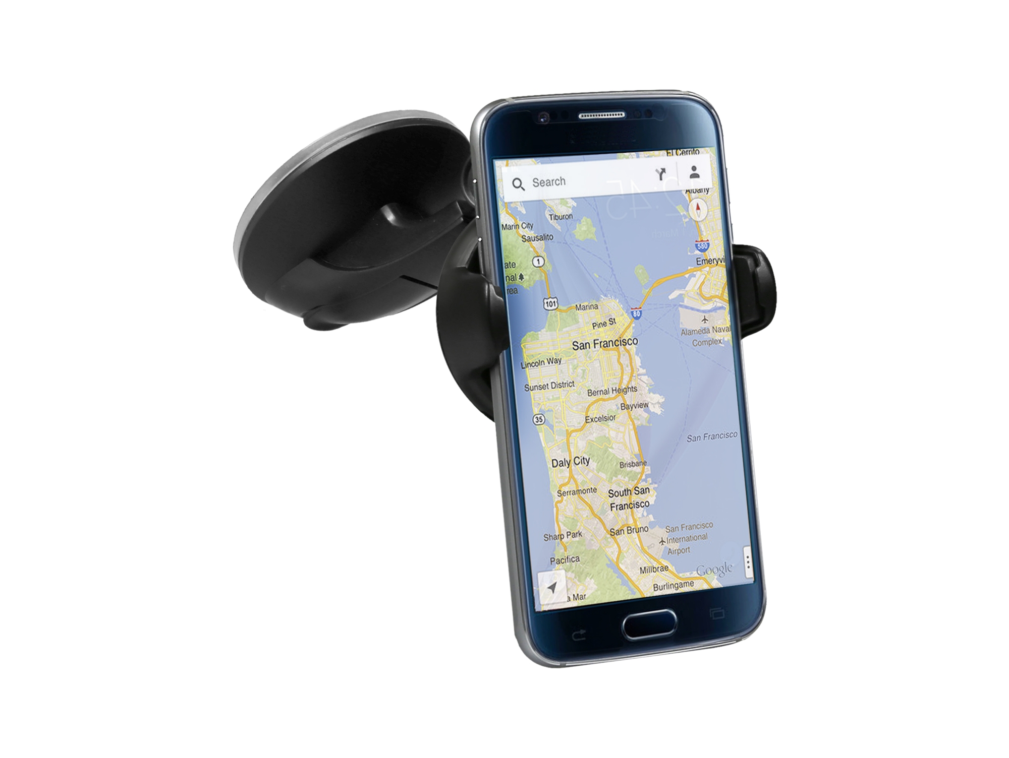 Soporte coche SBS Ventosa universal negro