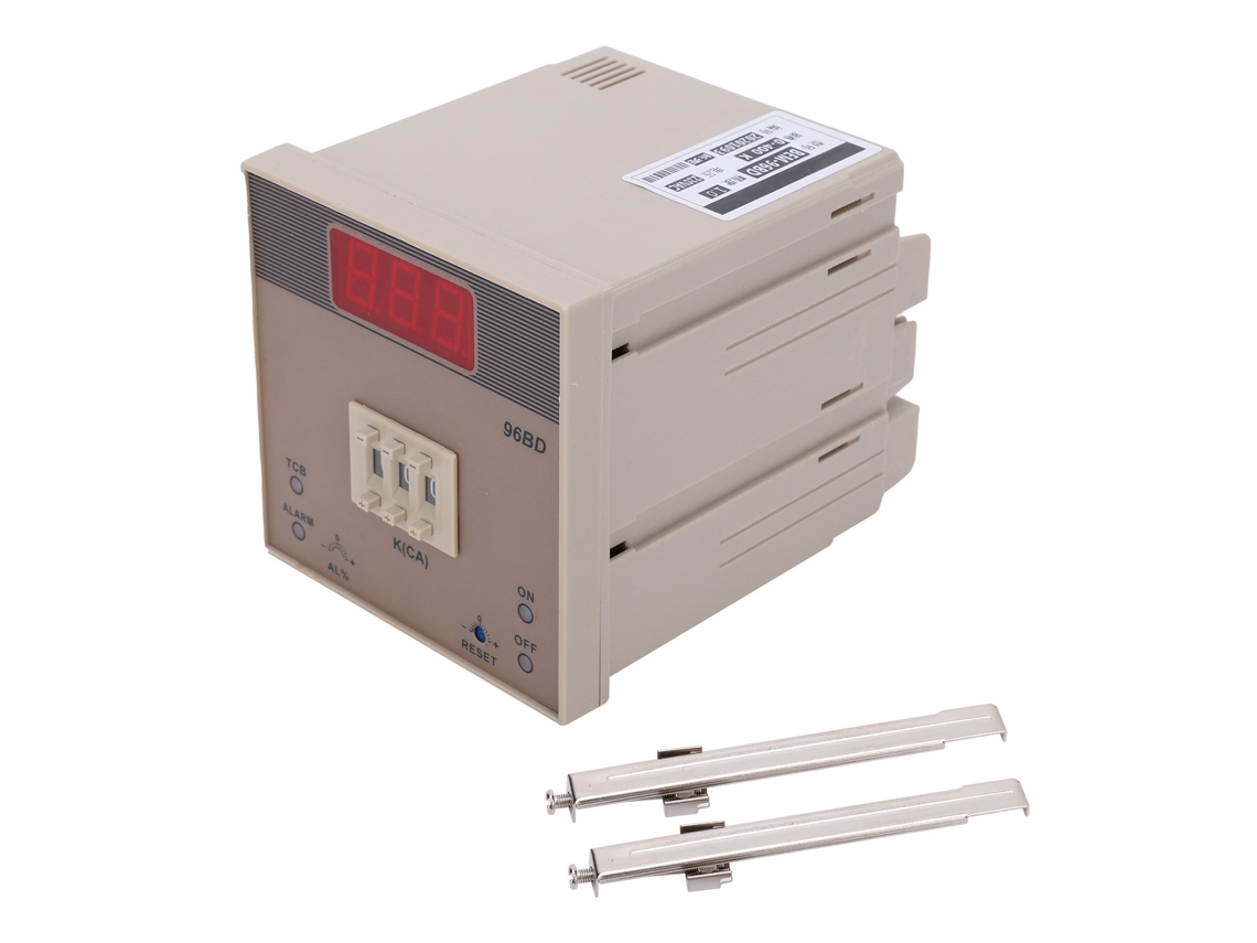 Termostato Digital Berm, Pantalla Ajustable, Control De Temperatura, Plástico.