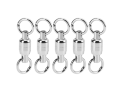 2026rebe-5pcs Conector De Anillo 8 Forma Giratorio De Acero Inoxidable Con Rodamiento Bidireccional Accesorios De Pesca(5)