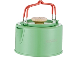 Cafetera eléctrica de acero inoxidable CHABERLU de 1100 ml para café y té