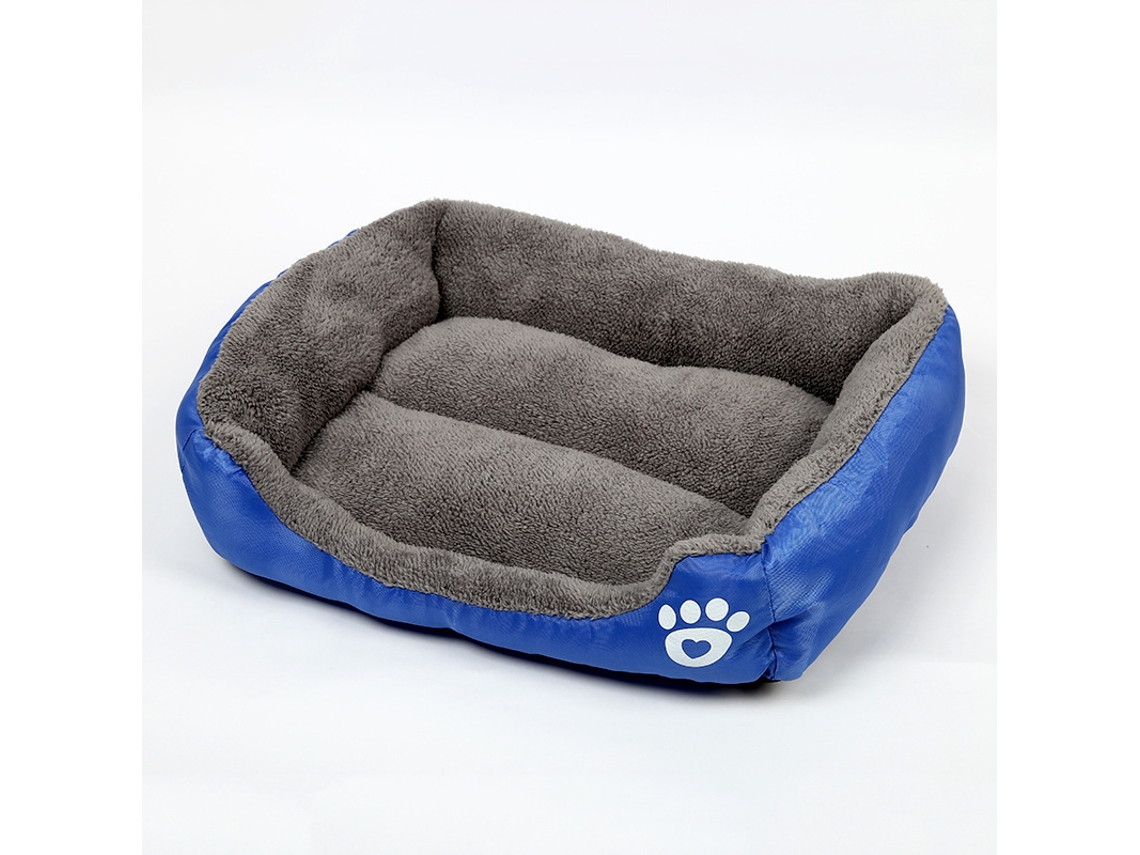 Cama Lavable Para Perros Colchón Para Mascotas Cómodo Y Suave (azul Oscuro - 95x72cm) Cuich