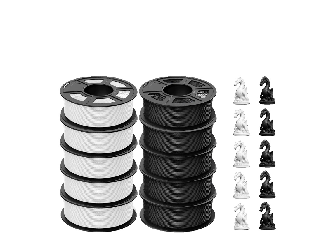Filamento 3D, material PLA, excelente adhesión de capas, PLA P 2.0 5bk 5wt OEM