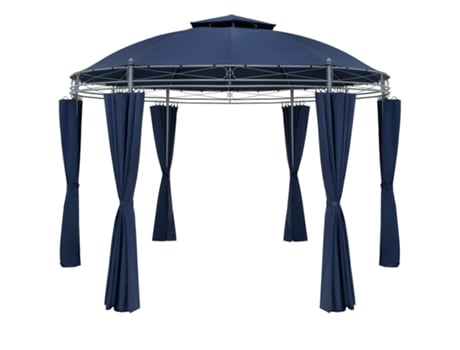 Cenador Metálico Toscana Azul 3,5m