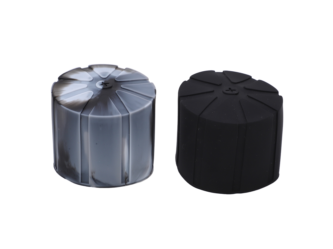 2pcs Tapa Universal De Lente De Silicona Protectora Anti-polvo Impermeable Para Dslr