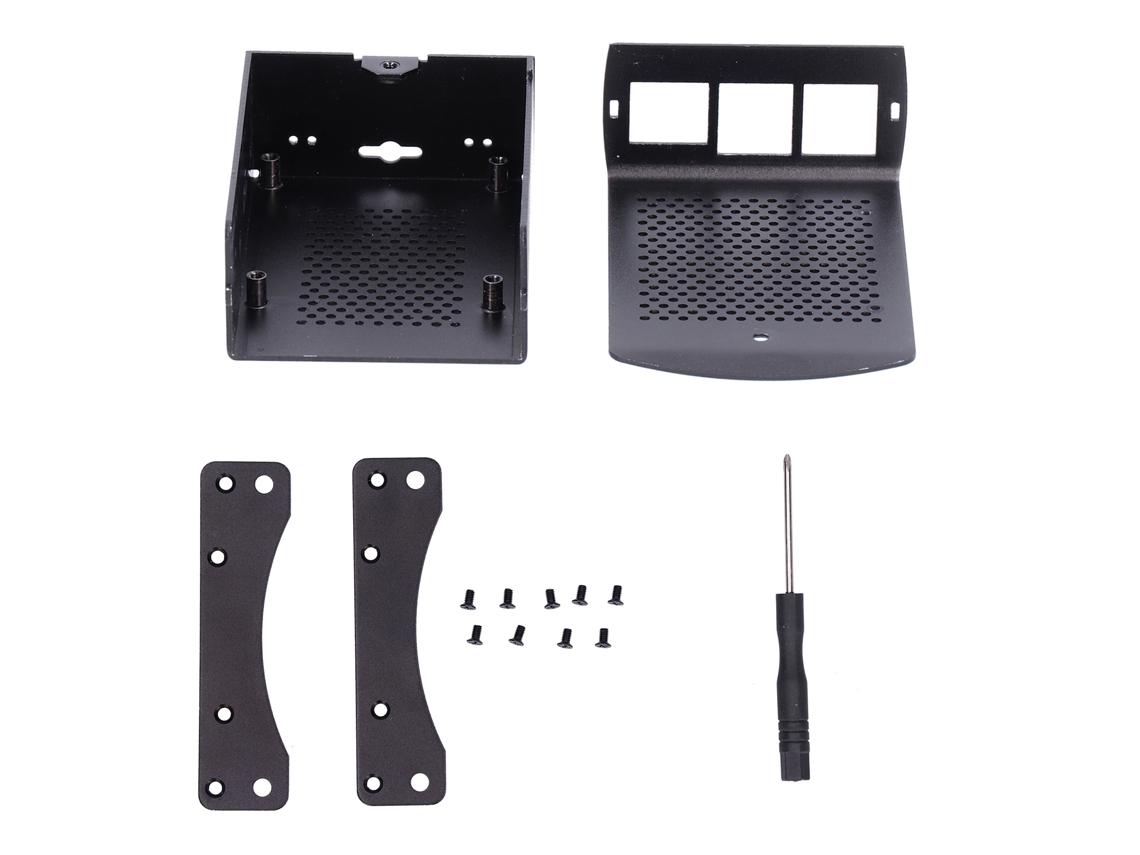 Cubierta de refrigeración de aluminio para Raspberry Pi 2 3 B+
