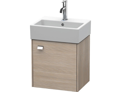 Módulo mural DURAVIT Brioso 43,4 x 33,9 cm 1 puerta con bisagra a la derecha para lavabo Vero Air 072445