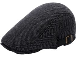 Pieza Sombrero Elegante De Protección Solar Para Hombre, Accesorio De Estilo Otoño-invierno Para Todos