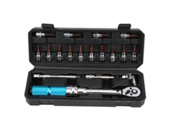 Kit de reparación de bicicletas, llave dinamométrica ajustable Zty-18 de 1/4 pulg., 2-20 Nm, herramienta de taller para bicicletas