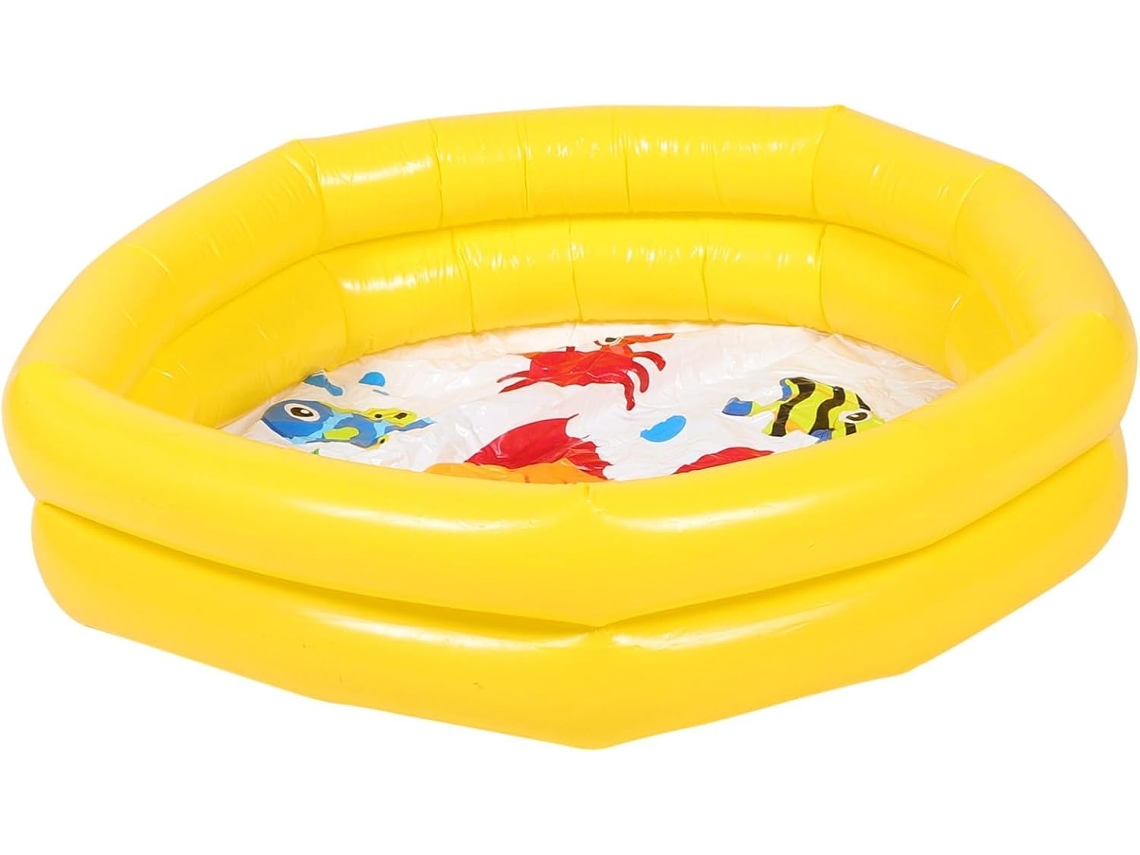 Piscina Inflable Bebés Amarillo, Portátil Verano