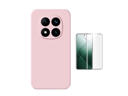 Protector de Pantalla Gorilasglass Curvado Proteção para Xiaomi Redmi Note 14 Pro GIFT4ME Rosa