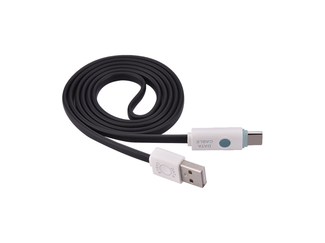 Cable De Datos Type-c (carga Con Luz)
