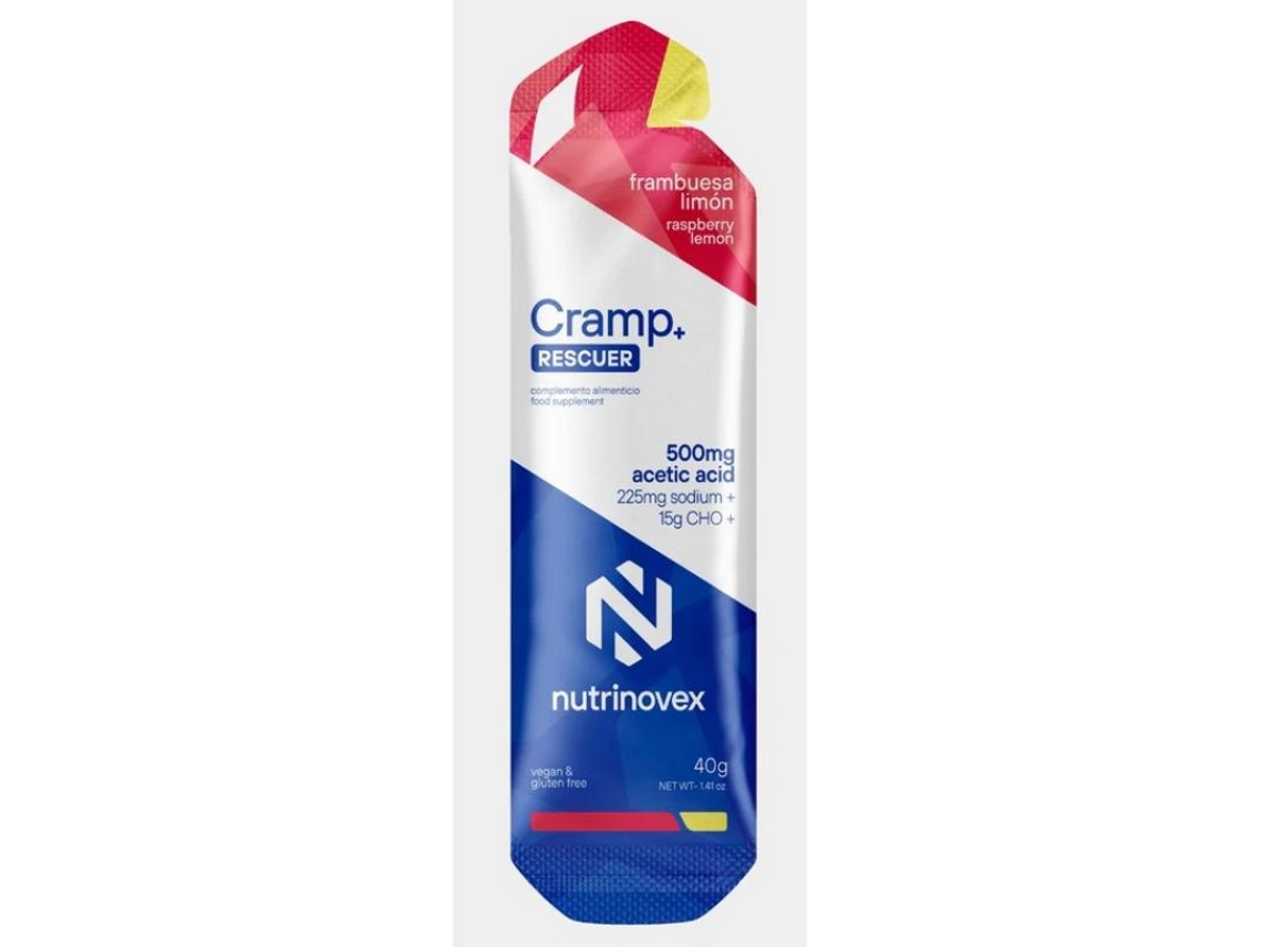 Nutrinovex | Gel Cramp Rescuer Frambuesa Limón (24 Uds)