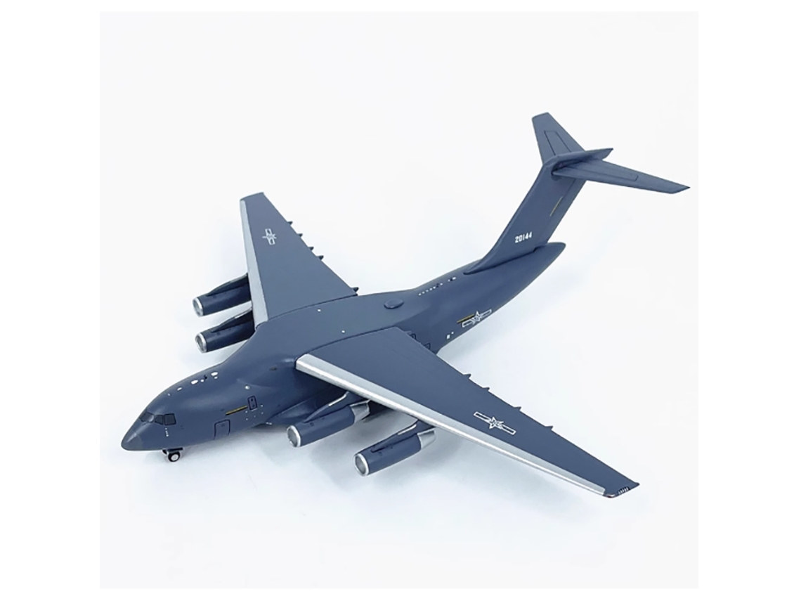 Modelo De Aleación Fundida A Presión A Escala 1/400 Y-20144, Modelo De Avión De Transporte Chino