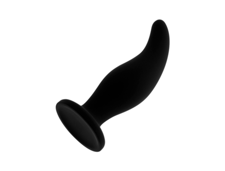 Plug Anal OHMAMA Curvo Punto P (Silicona - 12 cm)