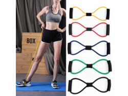 Bandas De Resistencia En Forma De 8 Para Ejercicio, Estiramiento De Pecho, Yoga Y Entrenamiento Fitness