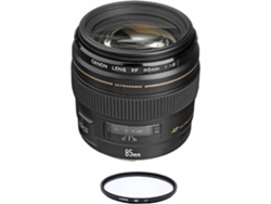 Objetivo CANON EF 85mm F1.8 USM + HOYA UX UV 58mm Filtro
