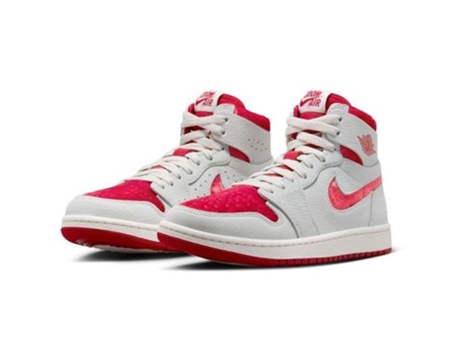 Botines NIKE Air Jordan 1 Zoom Air Comfort Blanco, Rojo (Tam: 38.0 eu)