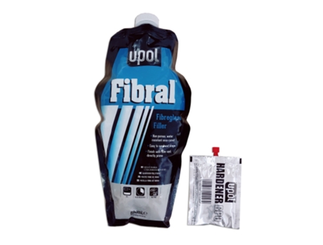 Masilla U-POL De Fibra De Vidrio Fibral Bolsa (880 ml)