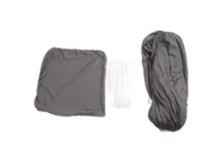 2026-funda Para Sofá De Algodón Lino Ultra Elástica Suave Resistente A Mascotas Protectora De Muebles Temporada Todo El Año Gris Claro