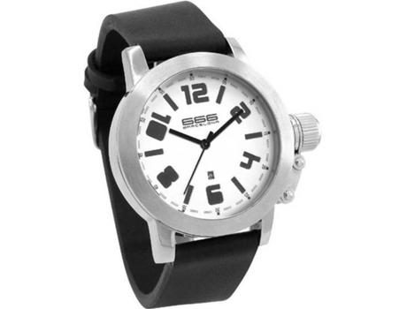 Reloj 666 BARCELONA Hombre (Silicona - Negro)