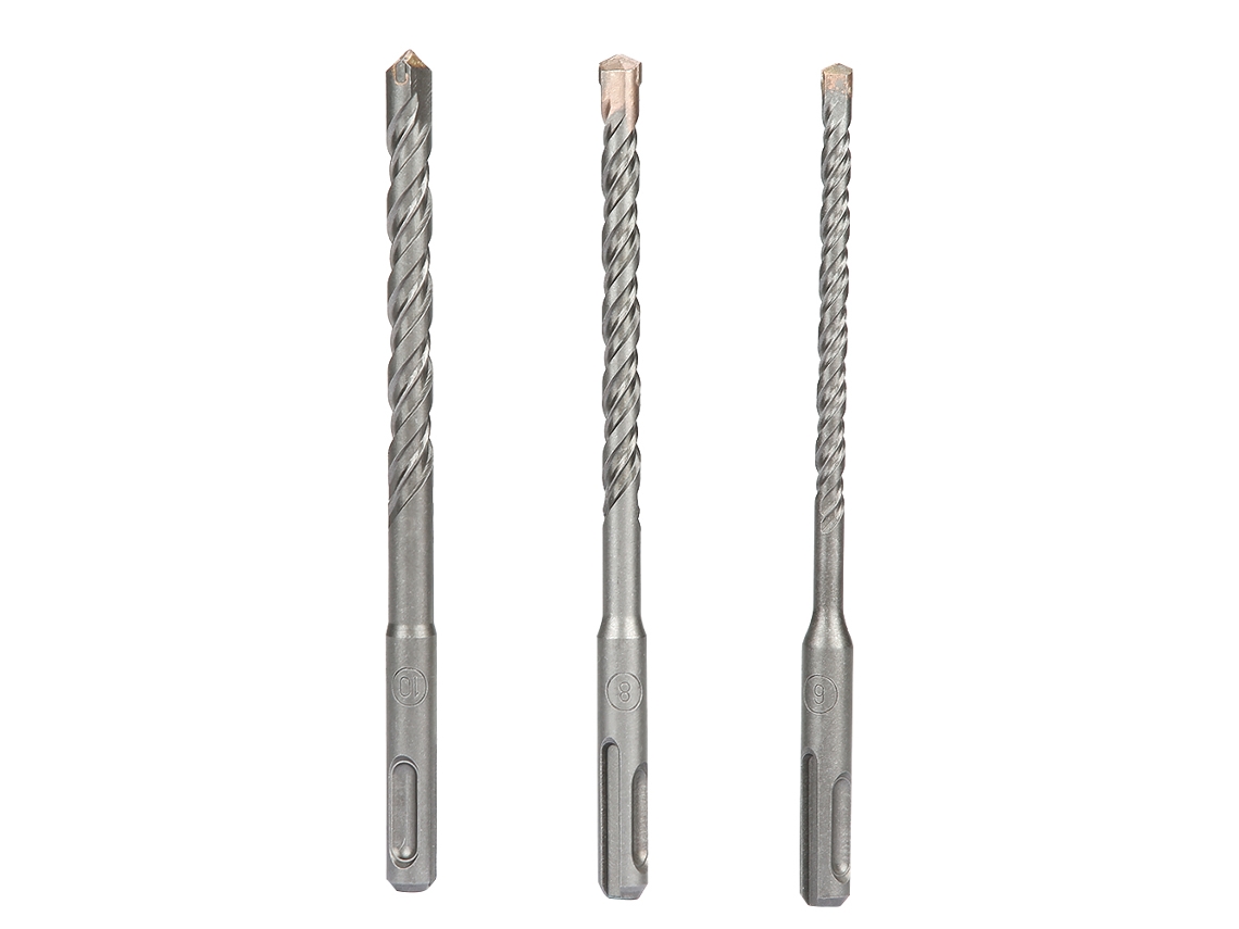 Set De 3 Brocas De Martillo Eléctrico Sds Plus, Ø6/8/10mm, Longitud 160mm Para Concreto